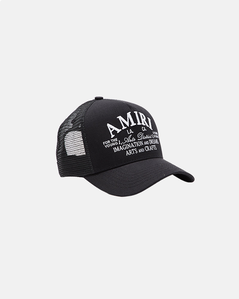Ma Arts District Trucker Hat Black
