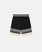 Ma Striped Short Black / Grey