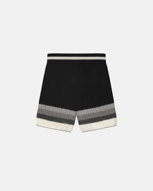 Ma Striped Short Black / Grey