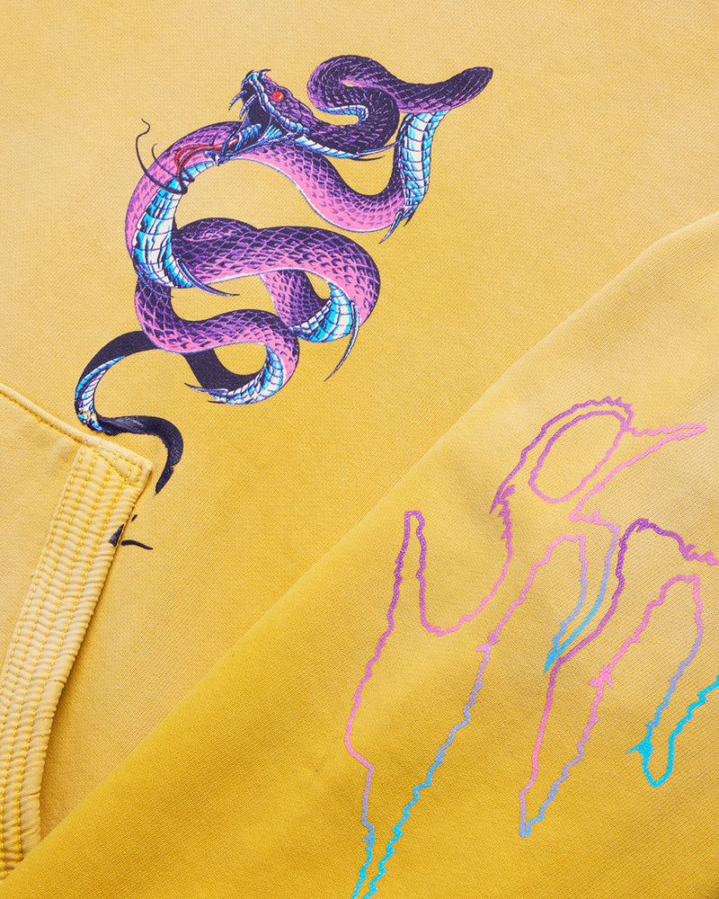 Pit Viper Boxy Hoodie Deep Gold