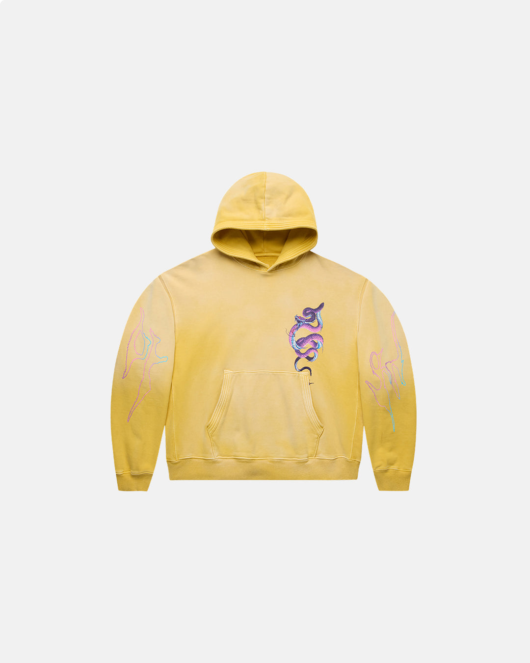 Pit Viper Boxy Hoodie Deep Gold