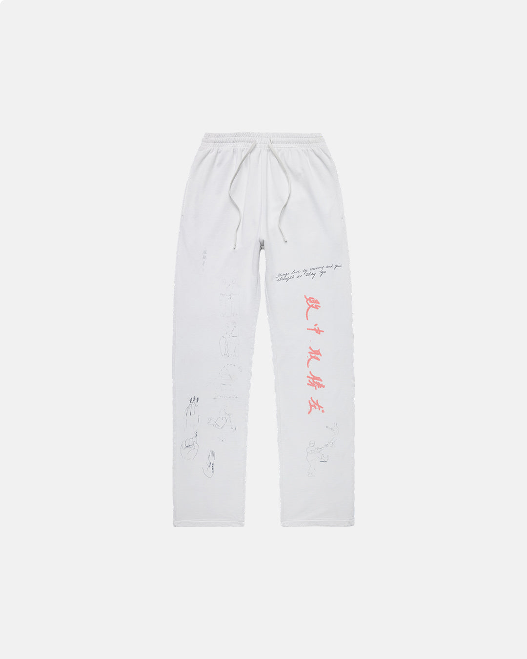 Meditations Hem Pant Cement Corrosion