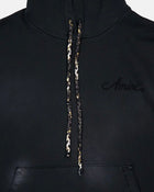 Ma Bleach Bandana Oversized Hoodie Black