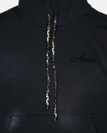 Ma Bleach Bandana Oversized Hoodie Black