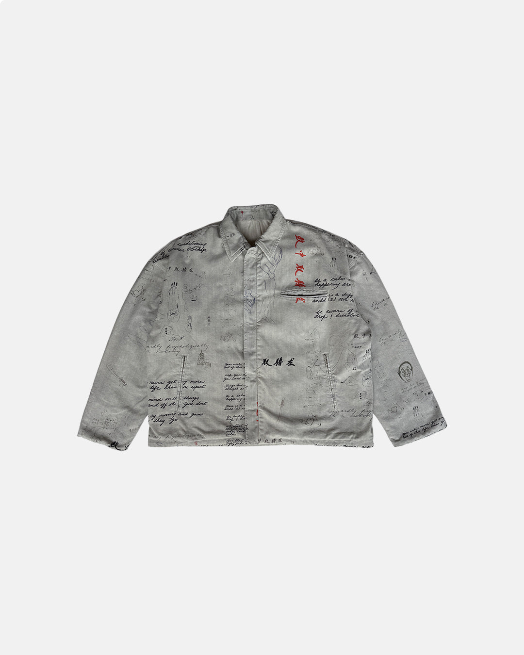 Meditations Work Jacket Cement Corrosion