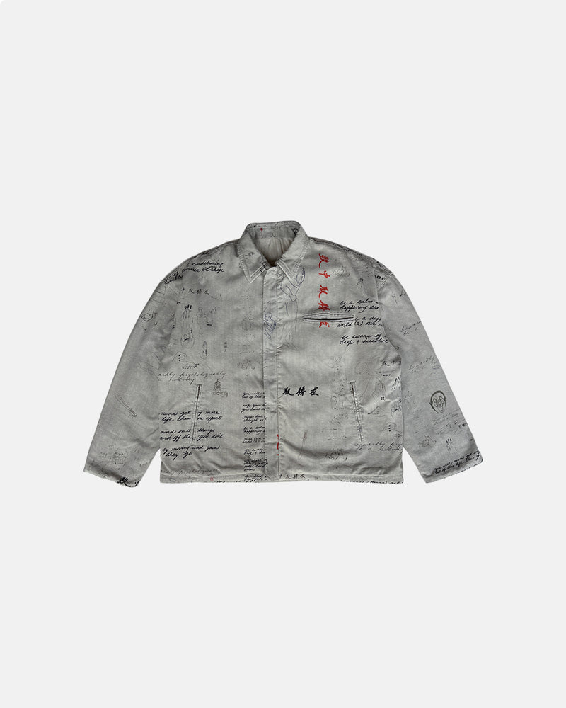 Meditations Work Jacket Cement Corrosion