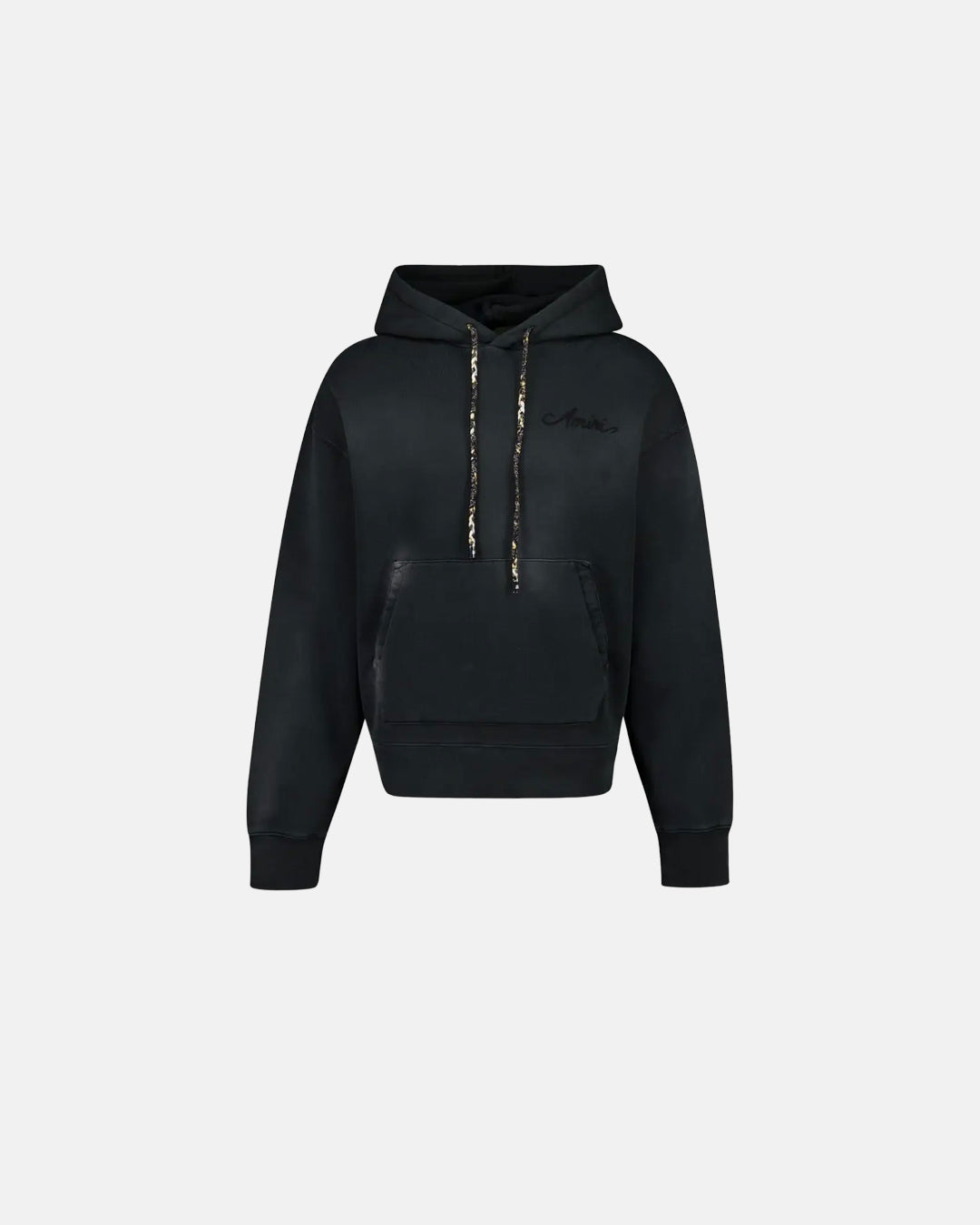 Ma Bleach Bandana Oversized Hoodie Black