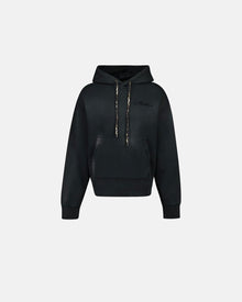 Ma Bleach Bandana Oversized Hoodie Black