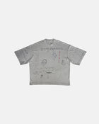 Meditations Oversized Tee Cement Corrosion