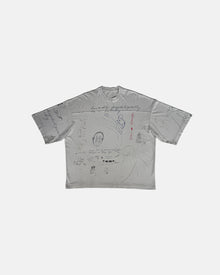 Meditations Oversized Tee Cement Corrosion