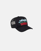 Ma Amiri Neon Lights Trucker Hat Black