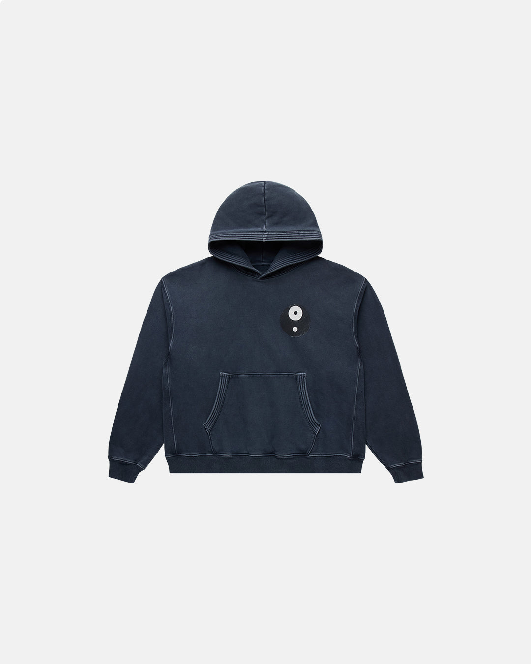 Equil Boxy Hoodie Vintage Black