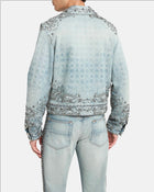 Ma Crystal Bandana Denim Jacket Antique Indigo