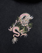 Dilong Oversized Hoodie Black Corrosion