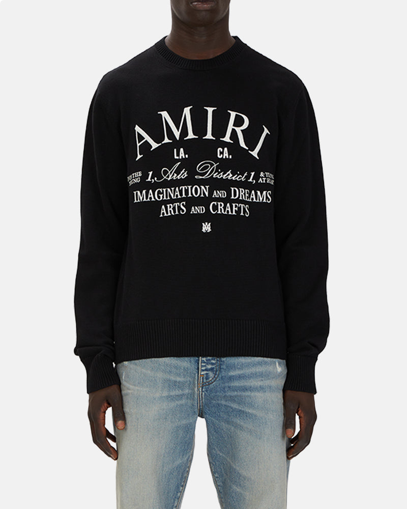 Ma Amiri Arts District Crew Black