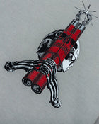 Bones II Oversized Tee Cement