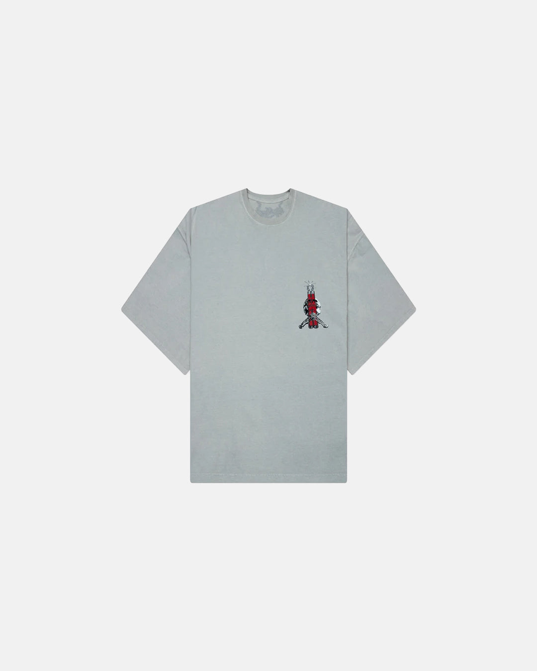 Bones II Oversized Tee Cement