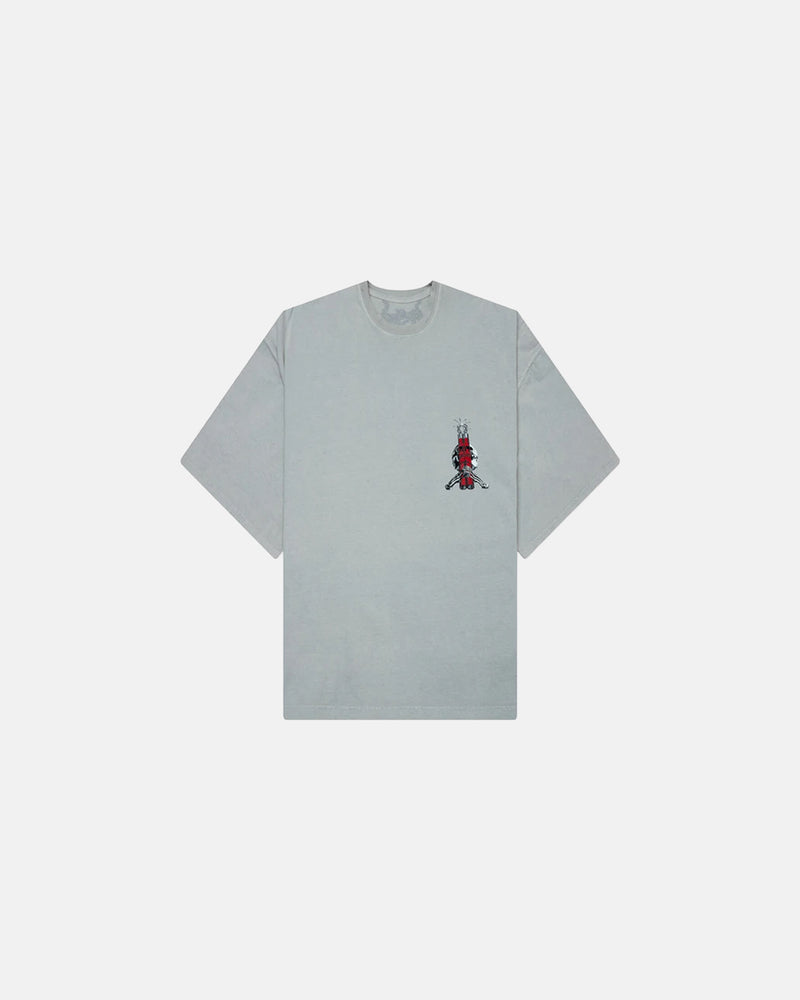 Bones II Oversized Tee Cement