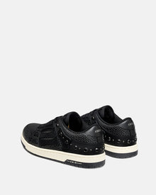 Ma Crystal Studded Skel Top Low Black