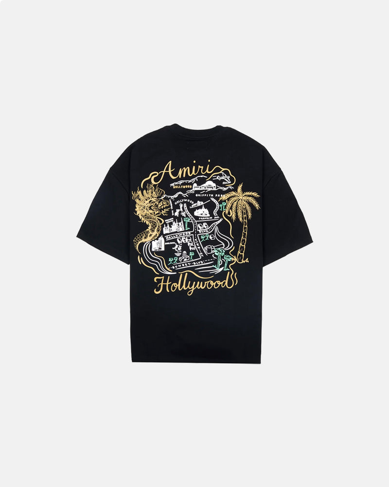 Ma Amiri Hollywood Oversized Tee Black