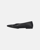 Ballerina Leather Shoes Black
