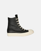 Scarpe In Pelle Sneaker Black/Milk/Milk