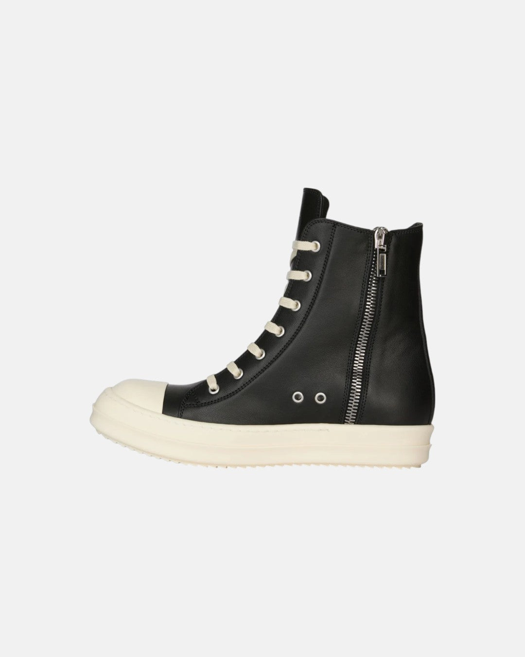 Scarpe In Pelle Sneaker Black/Milk/Milk