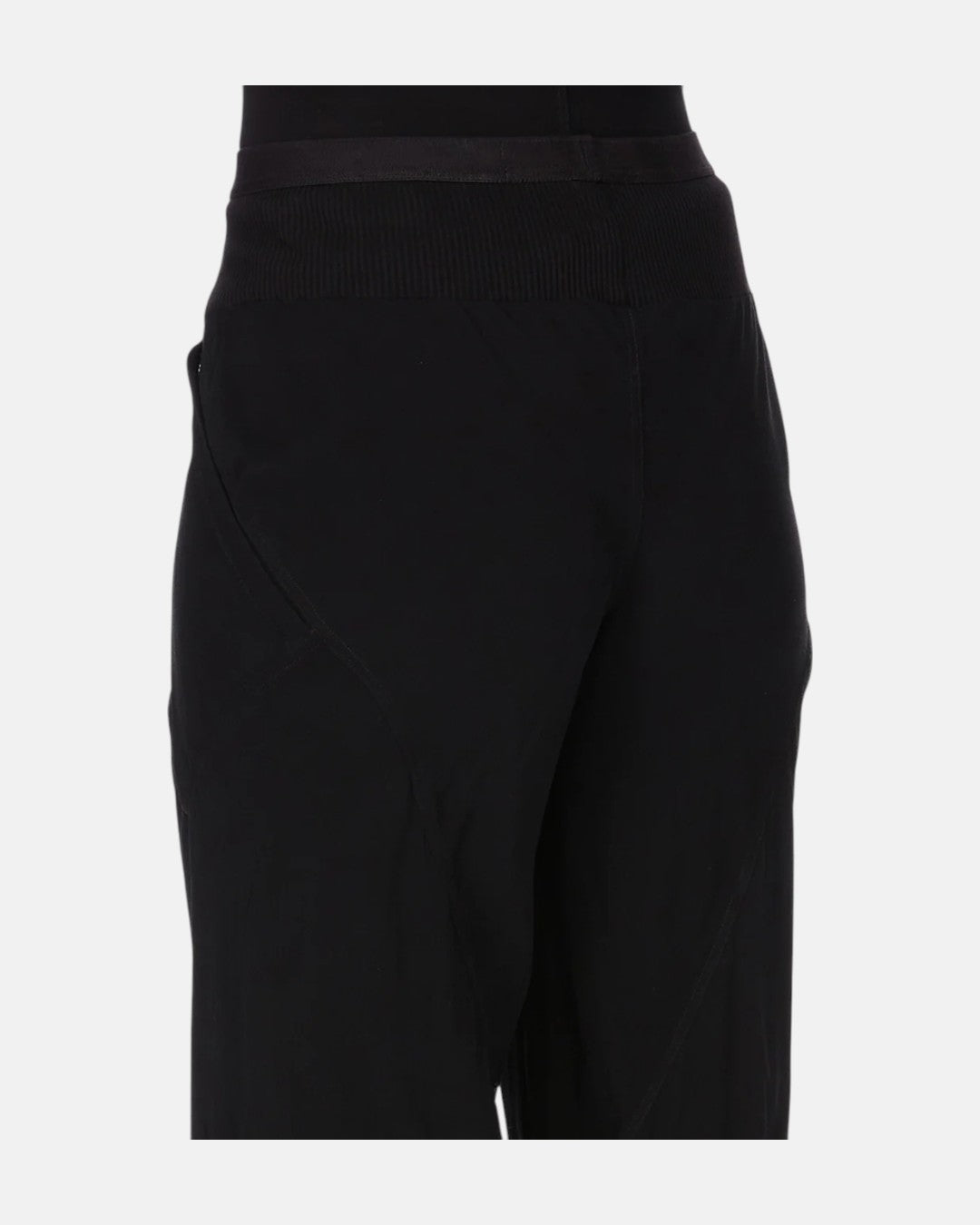 Silk Shorts Bias Black