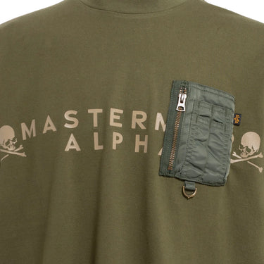 Mastermind X Alpha Industries Cigar Pk T-Shirt Olive