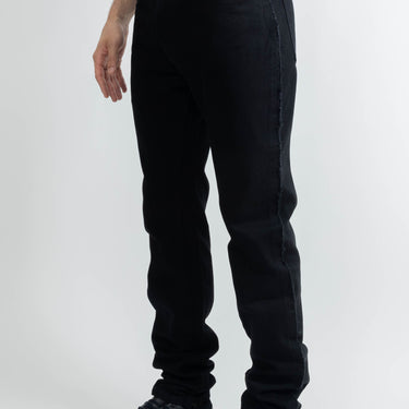 JW Anderson Twisted Slim Fit Jeans In Black