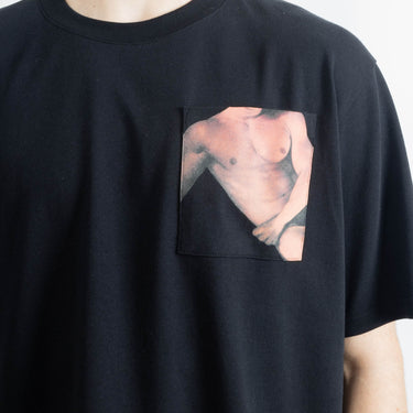 JW Anderson Chest Pocket T-Shirt In Black