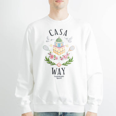 Casablanca Casa Way Sweatshirt White