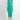 Balmain Women Ribbed Knit Midi Dress Green