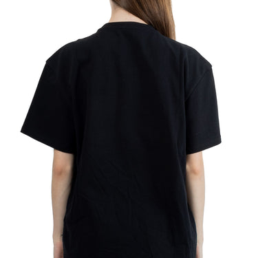 Jw Anderson Women Classic Fit Care Label T-Shirt Black