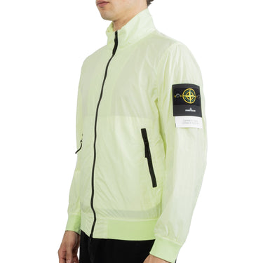 Stone Island Relaxed Compass Patch Jacket in Light Green