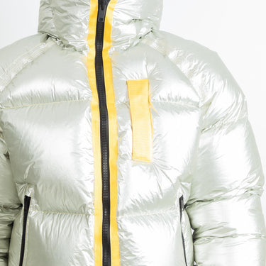 Givenchy Laminated Hooded Puffer Fluo Yellow