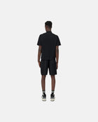 Stud Stripe Short Black
