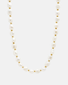 Nialaya Men's Baroque Pearl Choker