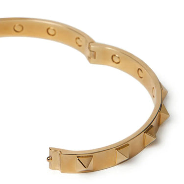 Valentino Rockstud Stainless Steel Bangle Gold