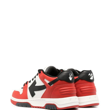 Off White Out Of Office Calf Leather Red Black2