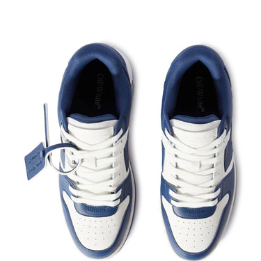 Off White Out Of Office Calf Leather White Royal Blue