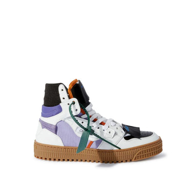 Off White Women 3.0 Off Court Calf Leather Lilac White
