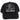 Amiri Wolf Logo Trucker Hat Black