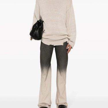 Rick Owens Ombre Stretch Pants in Black