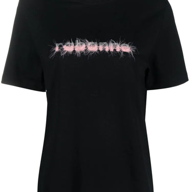 Paco Rabanne Tee Shirt Regular Black / Pink