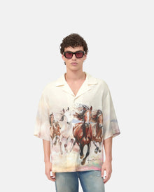 Horses Camp Shirt Multi
