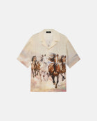 Horses Camp Shirt Multi