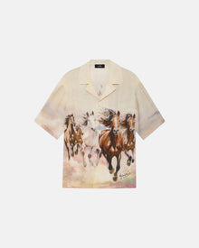 Horses Camp Shirt Multi