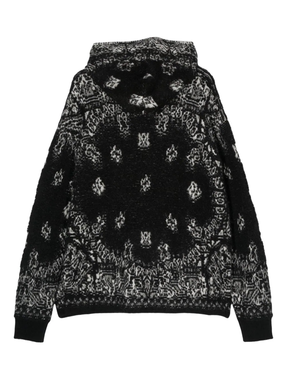 Amiri Bandana Hoodie Black