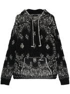 Amiri Bandana Hoodie Black
